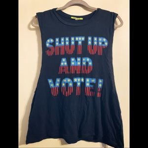 Women’s cutoff fashion top
